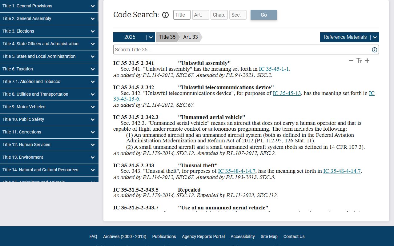 Indiana arrest and warrant procedure statute behind St. Joseph County arrest records