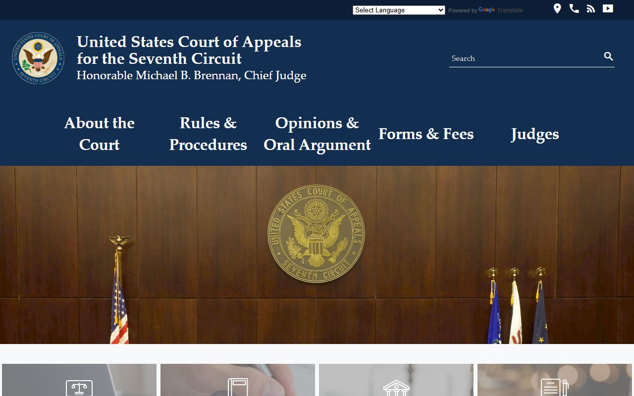 U.S. Court of Appeals for the Seventh Circuit page