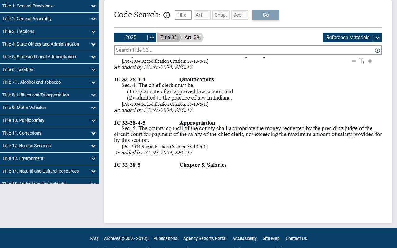 Indiana prosecuting attorney statutes for St. Joseph County traffic court records